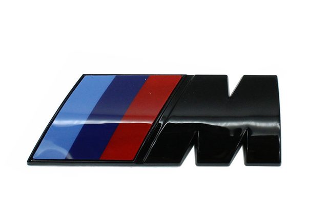 Emblème BMW M-Power Motorsport - Black Emblem